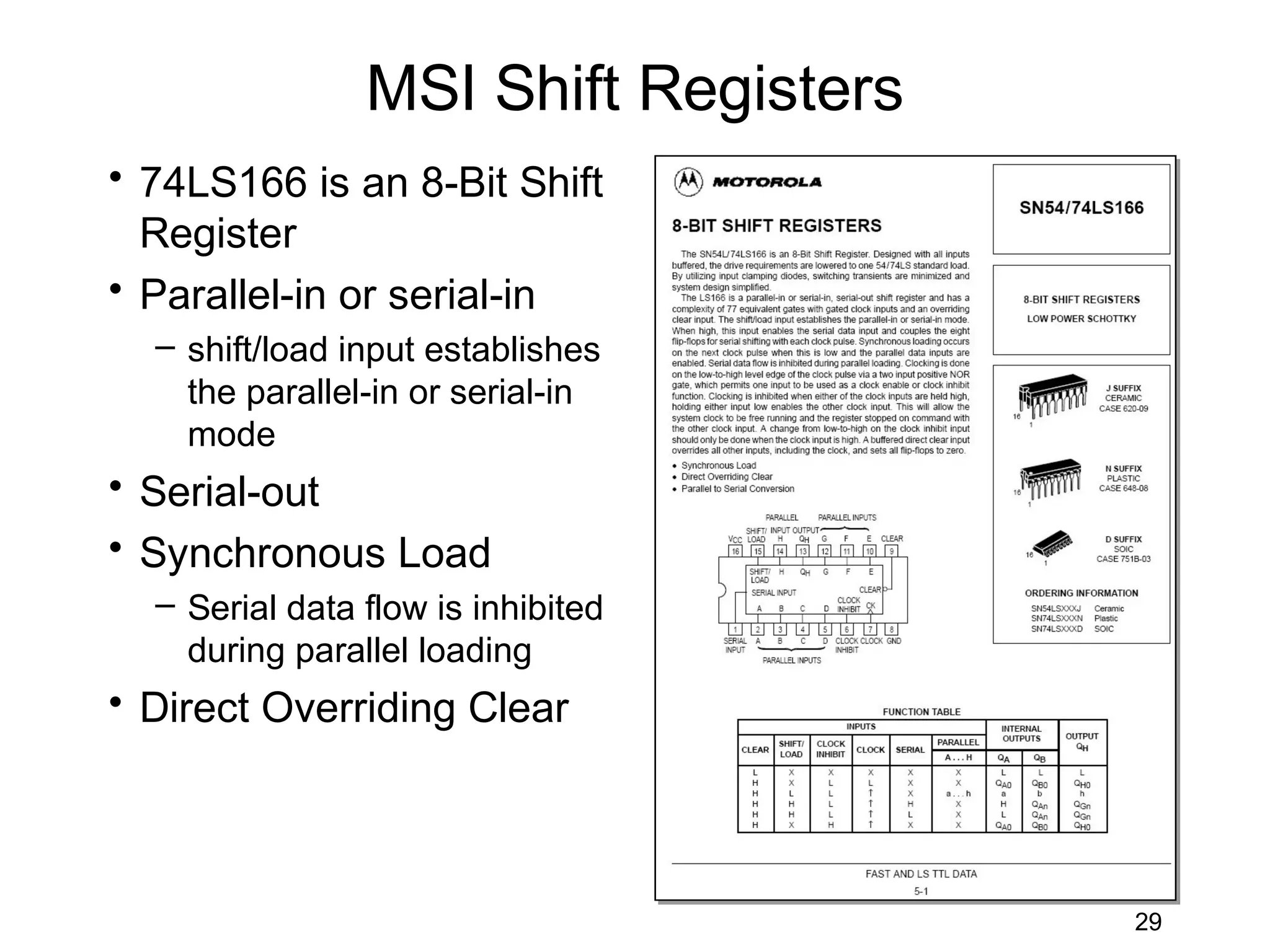 Shift Registers | PPT