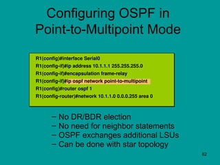 Comprehensive Overview of OSPF Routing Protocol and Network Topologies ...
