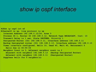 Comprehensive Overview of OSPF Routing Protocol and Network Topologies ...