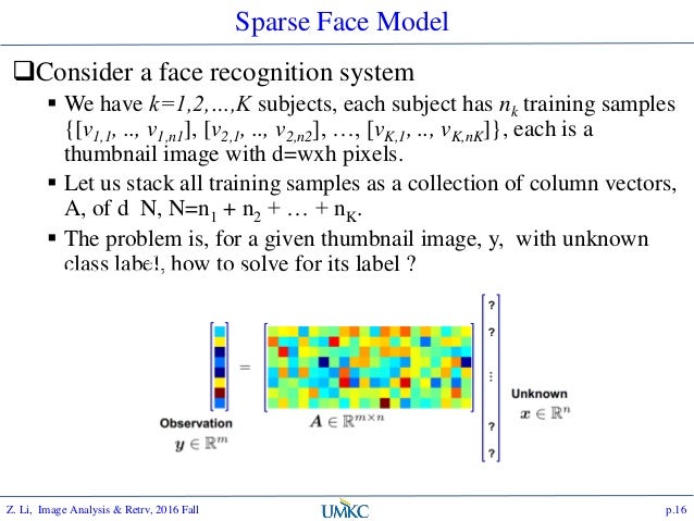 Lec17 sparse signal processing & applications