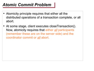 DS_ Distributed transactions and two phase commit | PPT