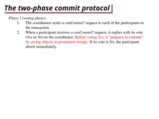 DS_ Distributed transactions and two phase commit | PPT