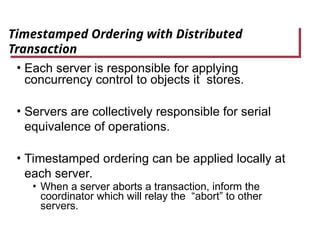 DS_ Distributed transactions and two phase commit | PPT