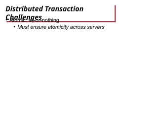 DS_ Distributed transactions and two phase commit | PPT