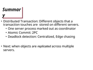 DS_ Distributed transactions and two phase commit | PPT