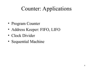 Comprehensive Overview of Standard Sequential Counters and Modules in ...