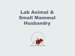 Lab Animal &
Small Mammal
 Husbandry
 