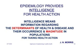 Lec_1_Application of Epidemiology in Public Health.ppt | Infectious ...