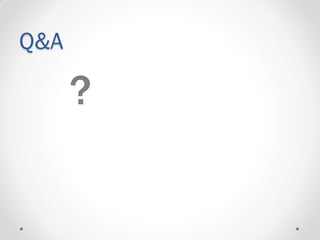 Q&A
?
 