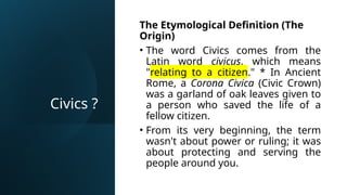 Understanding Civic and Community Engagement: Concepts, Benefits, and ...