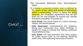 Understanding Civic and Community Engagement: Concepts, Benefits, and ...