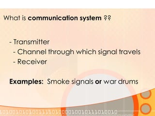 communication system lecture 1 slides .ppt