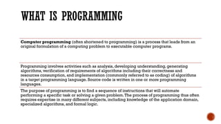 Lecture 1 Introduction to programming and coding.pptx