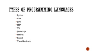 Lecture 1 Introduction to programming and coding.pptx