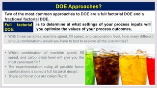 introduction to design of experiments | PPTX