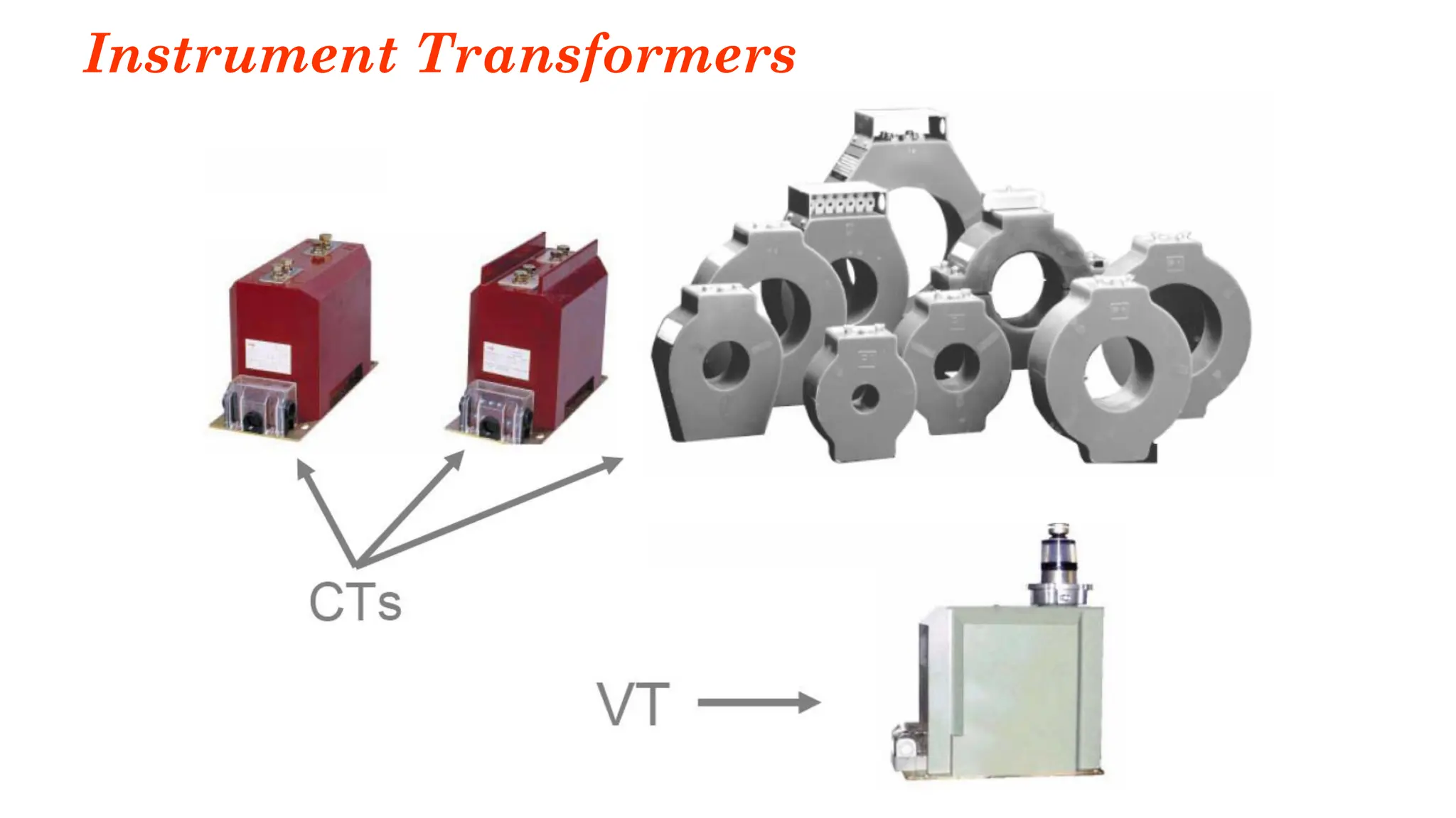 Instrument Transformers
 