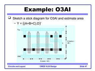 lecture 1 layout presentation of very large scale integration in ...