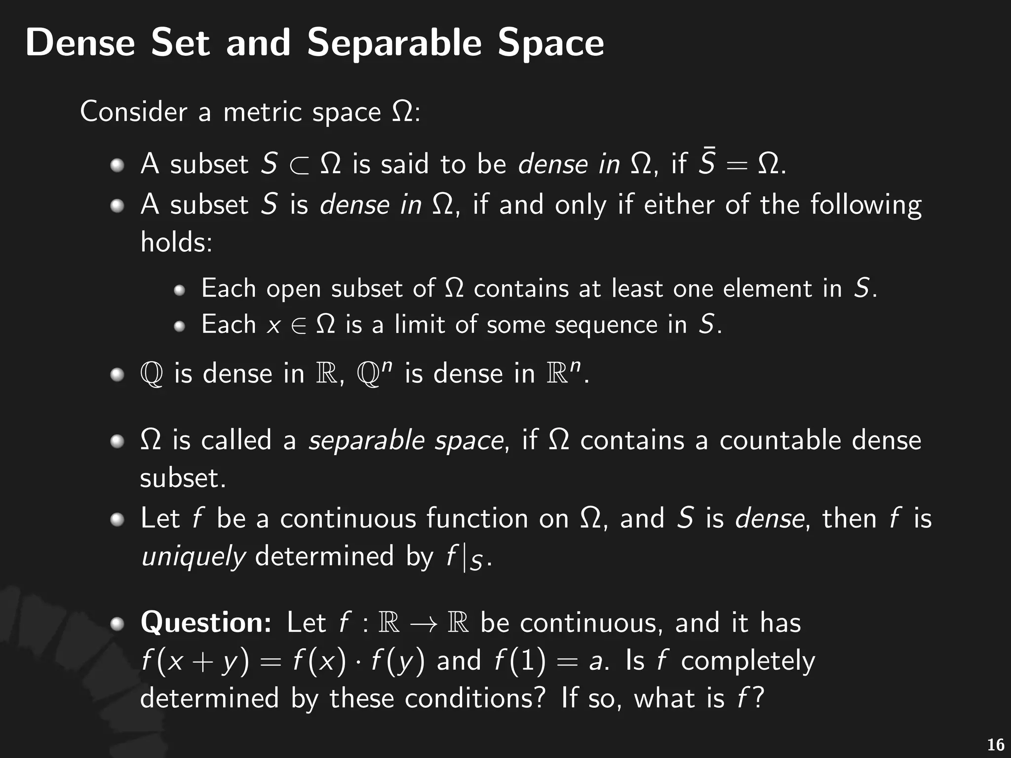 Things'become'much'more'
interes0ng'when'vector'spaces'meet'
with'metrics.
33
 
