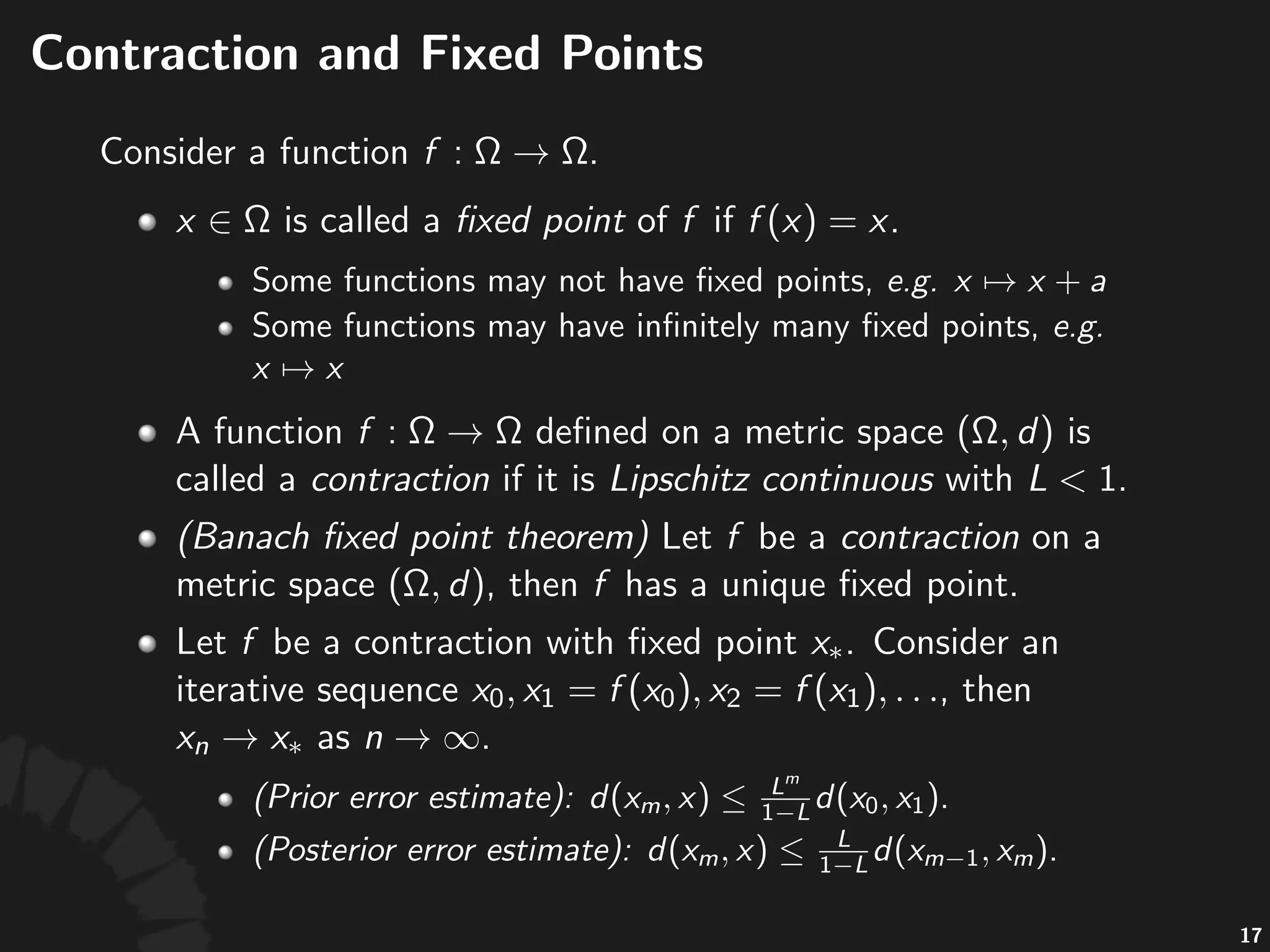 Norms
• Consider*a*vector'space* ,*a*func0on* *
is*called*a*norm*if:
•
• *iﬀ* *
• .
• .
34
 
