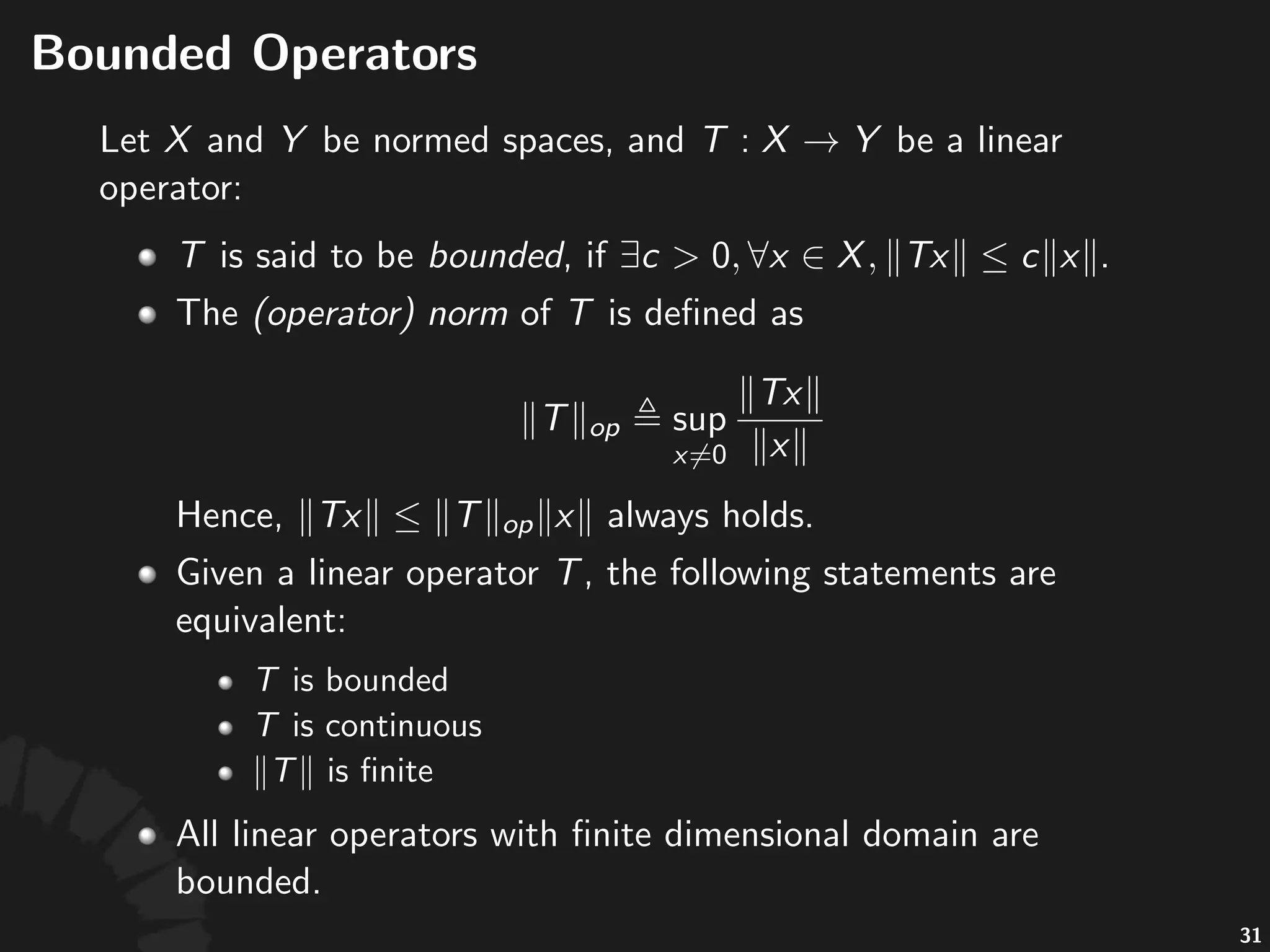 Orthonormal*Basis*of*Hilbert*Space*
(cont'd)
• Every'Hilbert'space'has'a'total%orthonormal%set.'
• Every'separable'Hilbert'space'has'a'total%
orthonormal%sequence.
54
 