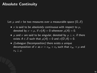 !Hilbert!Space
• "is"a"Hilbert"space,"where"the"inner"product"is"
deﬁned"as
• The%dual%space%of% %is% .
95
 