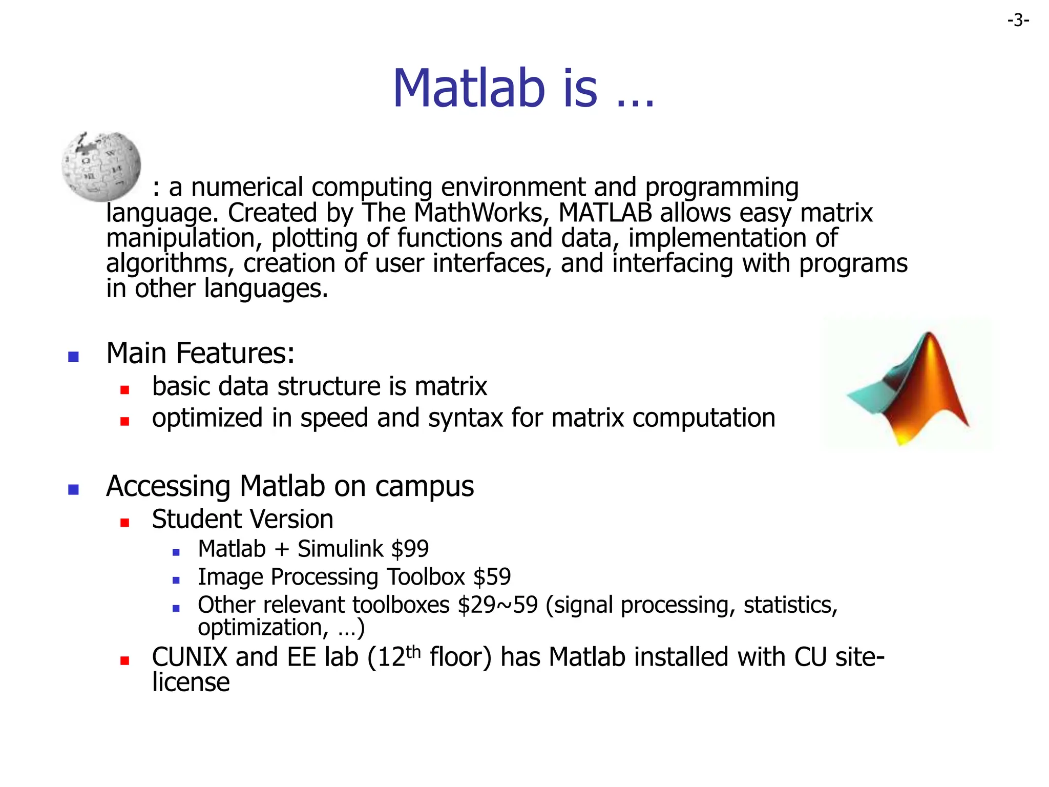lec1_matlab.ppt basic all operations matlab operations | PPT