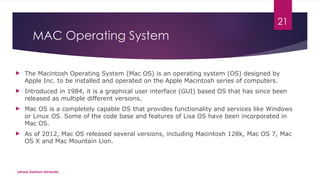 Computer Operating Systems Mac Operating system Basics for Computer Science.pptx