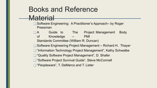 Comprehensive Guide to Software Project Management Principles and ...