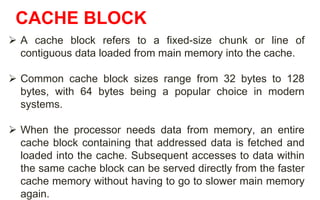 cache memory and types of cache memory, | PPT