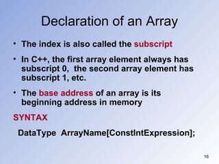 Lec2&3_DataStructure | PPT