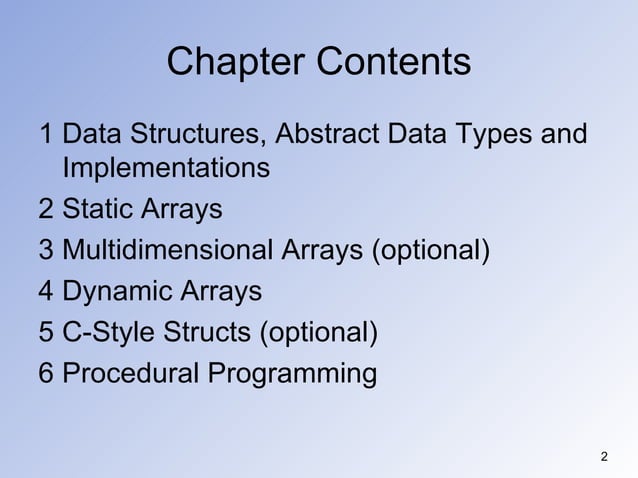 Lec2&3_DataStructure | PPT