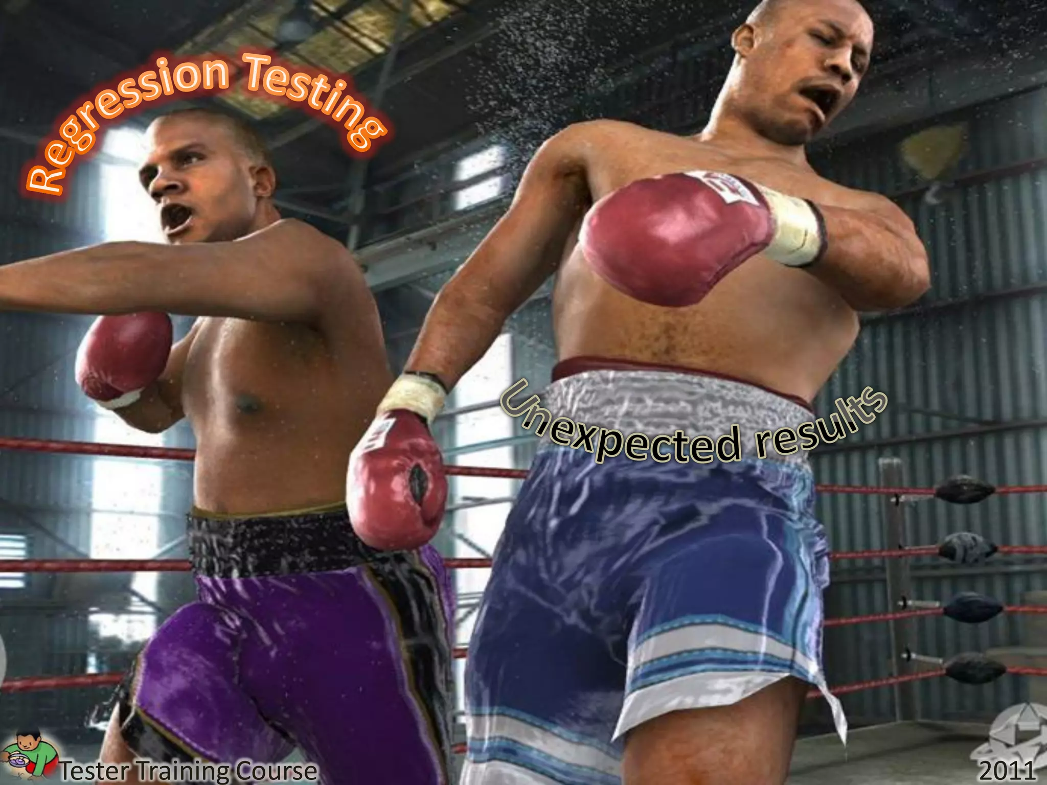 Tester Training Course   2011
 