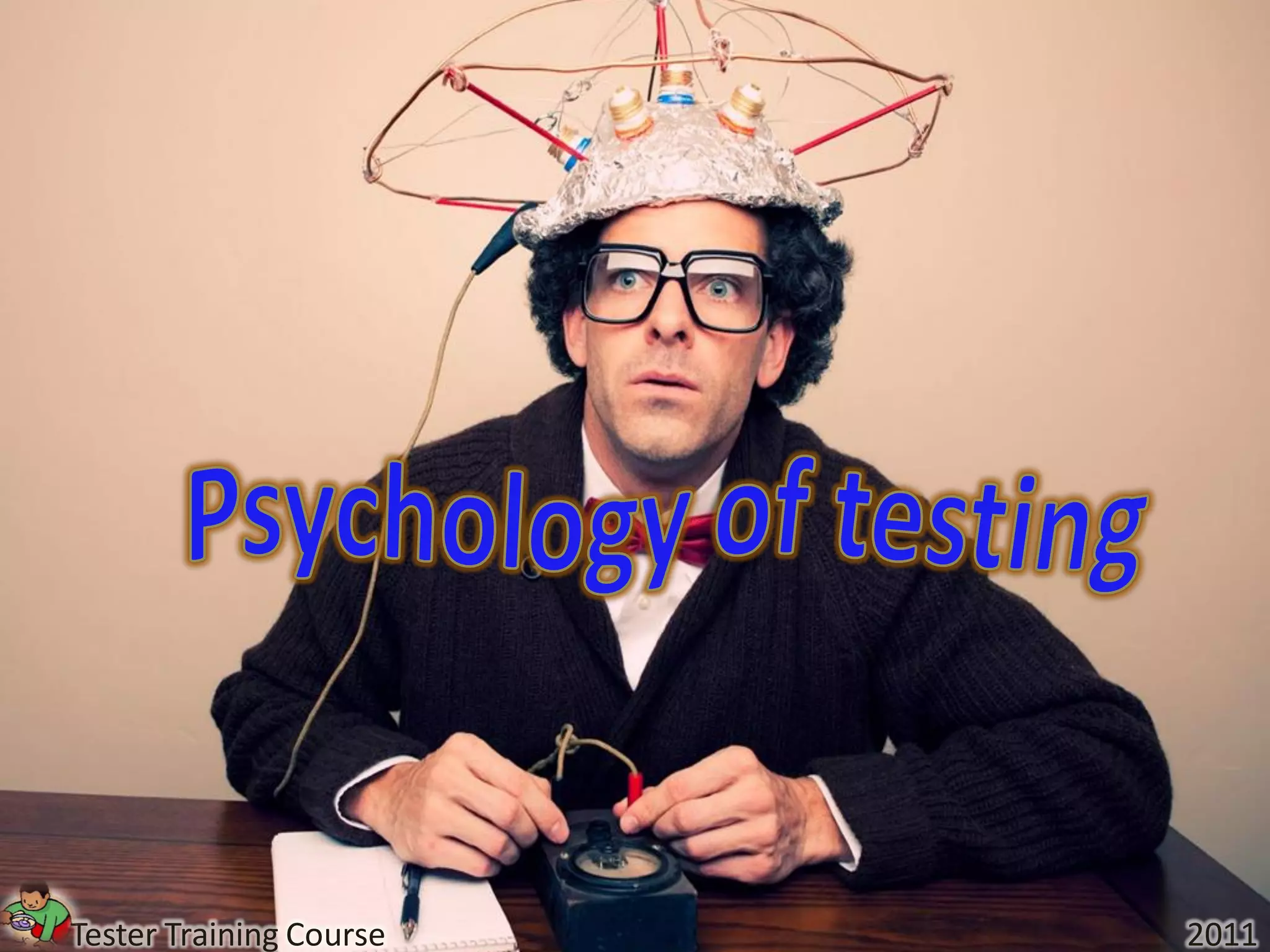 Tester Training Course   2011
 