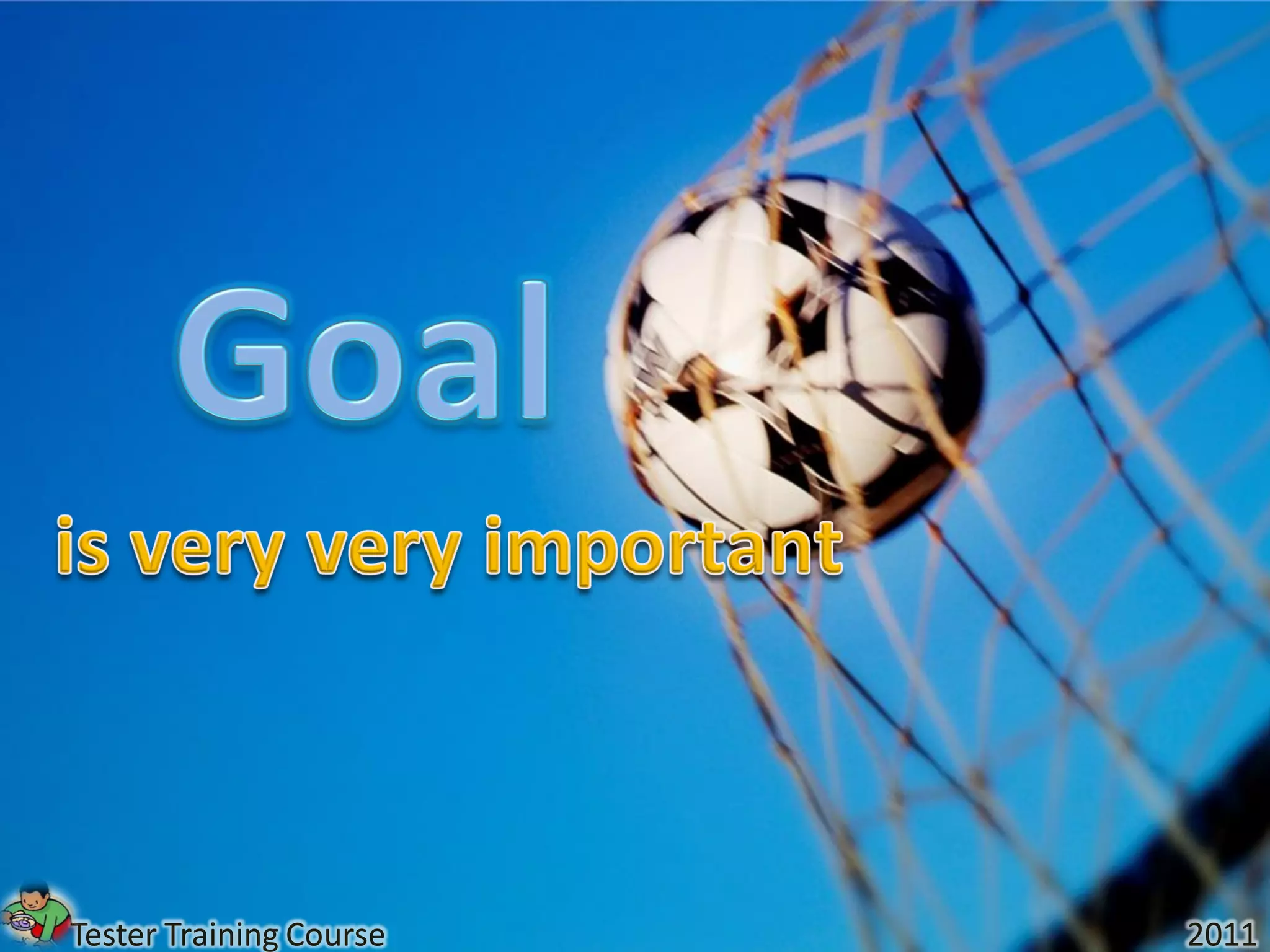 Tester Training Course   2011
 