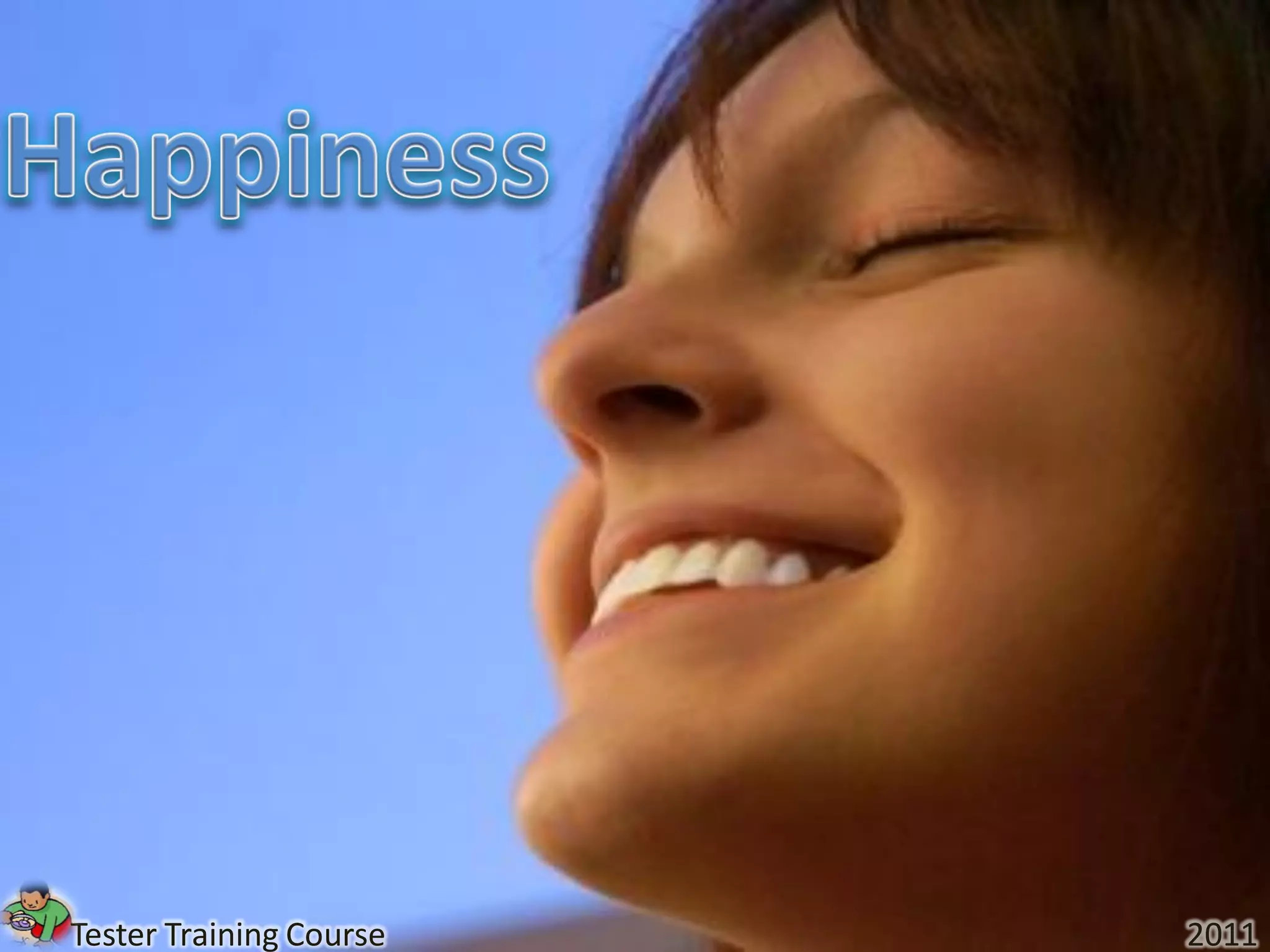 Tester Training Course   2011
 