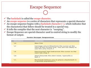 C++ AND CATEGORIES OF SOFTWARE | PPTX