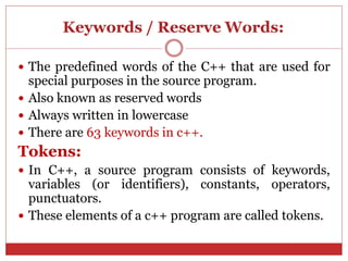 C++ AND CATEGORIES OF SOFTWARE | PPTX
