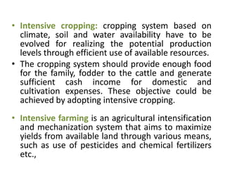Cropping System Types Ppt Cropping System Types Ppt