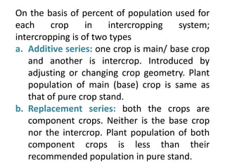 Cropping System Types Ppt Cropping System Types Ppt