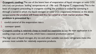 Pre Cooling lecture about Precooling, Sorting and Grading for post harvested filed ...