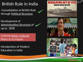 Lecture on modern India and British rule.pptx