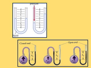 Manometer Example Pottel Pressure and Manometers | PPT