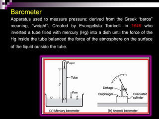 Pressure and Manometers | PPT