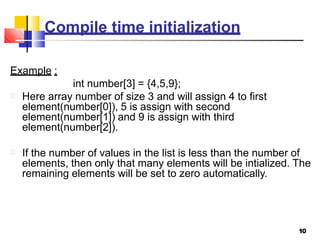 lec 2- array declaration and initialization.pptx