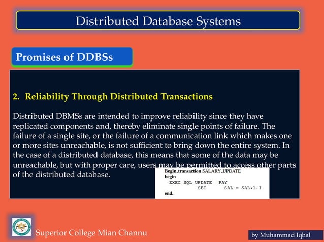 Distributed Database Systems-DDS Promises.pptx