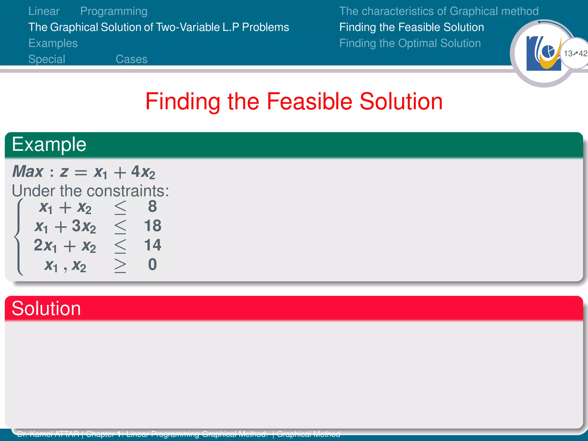 Linear Programming (graphical method) | PDF