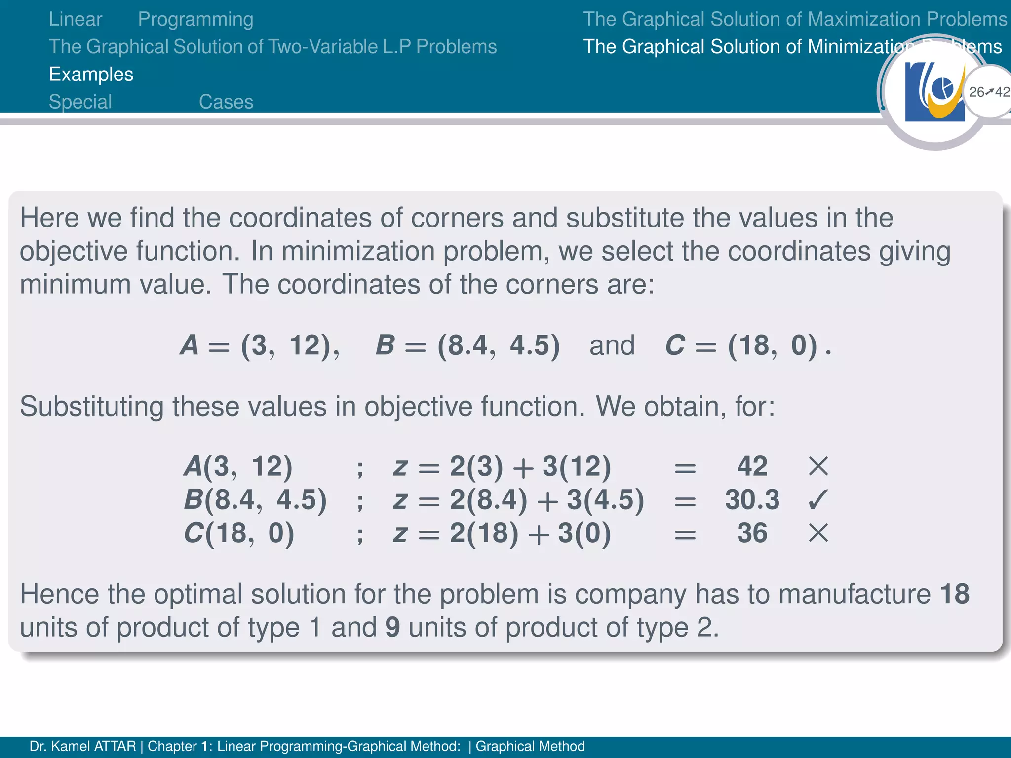 Linear Programming (graphical method) | PDF