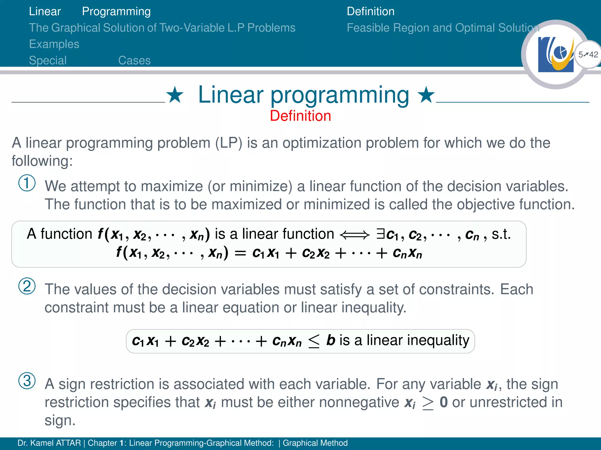 Linear Programming (graphical method) | PDF | Computing | Technology ...