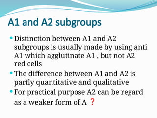 Comprehensive Overview of the ABO Blood Group System in Transfusion ...