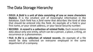 Lec20.pptx introduction to data bases and information systems | PPTX
